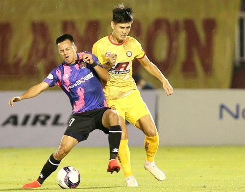 Kết quả vòng 18 V-League: Đông Á Thanh Hóa giành chiến thắng 1-0 trước Sài Gòn FC